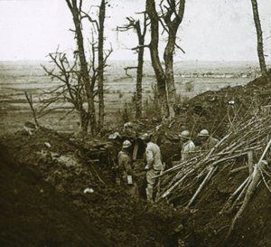 Les Eparges, Nord-Frankrike, 1915. av Unbekannt