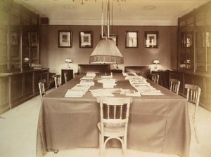 Bibliotek, House of Association of Literature and Arts, Russland, 1910-tallet av Unbekannt