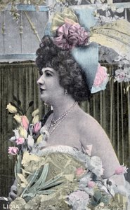Lidia, vintage fransk postkort, c1900 av Unbekannt