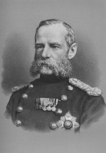 Generalløytnant Sir Frederick Roberts , britisk soldat, c1880 1883 av Unbekannt