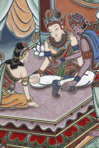 Life of Buddha Da gutten nådde en alder av 16 år, arrangerte faren hans ekteskap med Ya, Seoul, Coree du Sud av Unbekannt