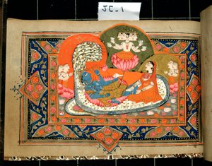 Life of Krishna, c1700-1800-tallet av Unbekannt