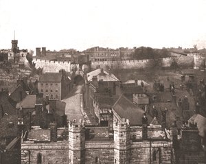 Lincoln Castle, Lincolnshire, 1894. av Unbekannt