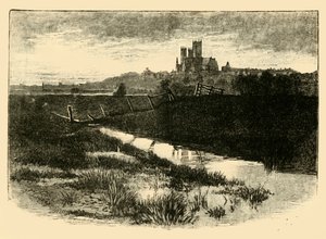 Lincoln, fra Witham Bank, 1898. av Unbekannt