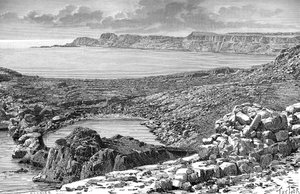 Lindos Bay, Rhodos, Hellas, ca 1890 av Unbekannt