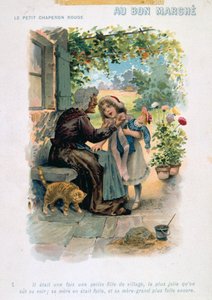 Rødhette, 1800-tallet av Unbekannt