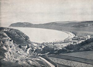 Llandudno - Ser ned fra fjellet, 1895 av Unbekannt