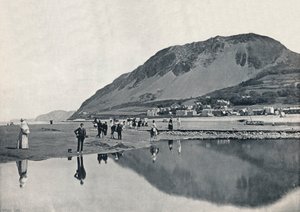 Llanfairechan - The Village and Penmaenmawr Mountain, 1895 av Unbekannt