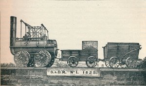Locomotion nr. 1, bygget for Stockton & Darlington Railway, 1825 1906 av Unbekannt