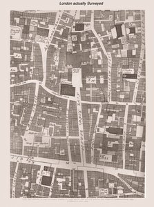 London Actually Surveyed, 1886 av Unbekannt