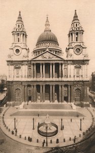 London, St. Pauls Cathedral, 1924, c1900-1930 av Unbekannt