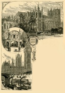 London. Westminster og de vestlige forstedene, 1881. av Unbekannt
