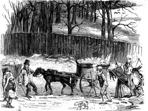 London isvogner, 1850 av Unbekannt