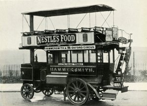 London dampbuss, 1902, 1947. av Unbekannt