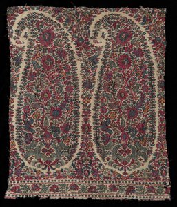 Langt sjalfragment, 1820-1825. av Unbekannt
