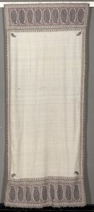 Langt sjal, ca. 1815. av Unbekannt