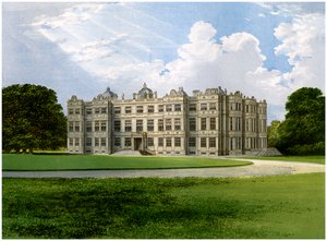 Longleat, hjemmet til Marquess of Bath, Wiltshire, c1880 av Unbekannt