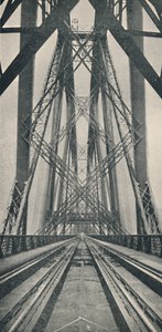 Blick durch die Forth Bridge, 1926
