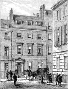 Lord Beaconsfields hus, 19, Curzon Street, Mayfair, London, 1900 av Unbekannt