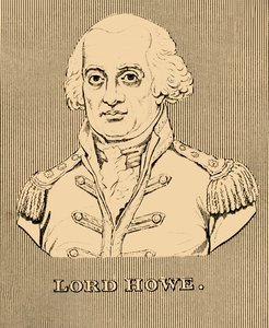 Lord Howe, 1726-1799, 1830. av Unbekannt