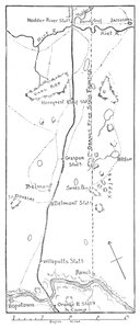 Lord Methuens Line of Advance til Modder-elven, 1902 av Unbekannt