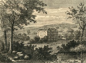 Lord Thurlows House, Knights Hill, c1878. av Unbekannt