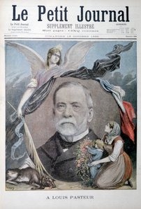 Louis Pasteur , fransk kjemiker, 1895 av Unbekannt