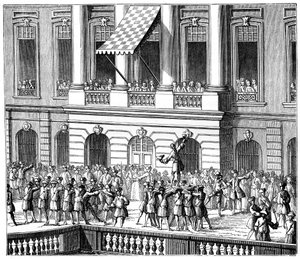 Louis XV i Strasbourg, 1744, 1885 av Unbekannt