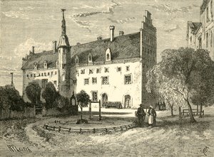 Luthers hus, Wittenberg, 1890. av Unbekannt