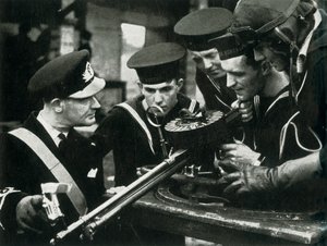 Maskingeværinstruksjon, Fleet Air Arm, c1943. av Unbekannt