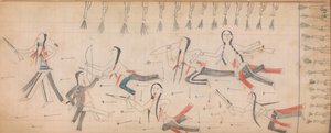 Maffet Ledger: Tegning, ca. 1874-81. av Unbekannt