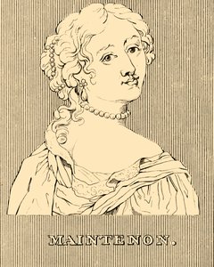 Maintenon, 1635-1719, 1830. av Unbekannt