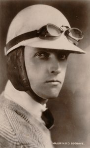 Major H.O.D. Segrave, c1925 av Unbekannt