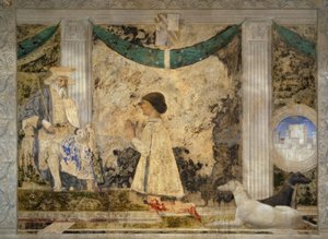 Malatesta før St. Sigismund av Unbekannt