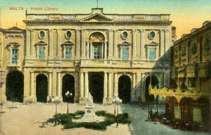 Malta – offentlig bibliotek, c1918-c1939. av Unbekannt