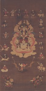 Mandala fra Dakini-Ten av Unbekannt