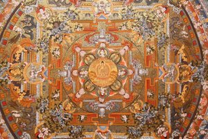 Mandalon Thangka, Bhaktapur, Nepal av Unbekannt