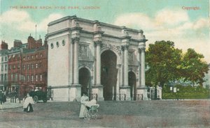Marble Arch, Hyde Park, London av Unbekannt