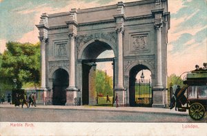 Marble Arch, London, c1906 av Unbekannt