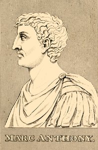 Marc Anthony, 83-30 f.Kr., 1830. av Unbekannt