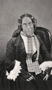 Marceline Desbordes-Valmore, fransk poet, 1859 av Unbekannt
