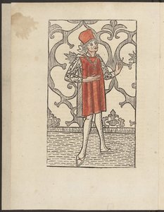 Marco Polo. Fra: Reisen til det lovede land av Hans Tucher, 1484 av Unbekannt