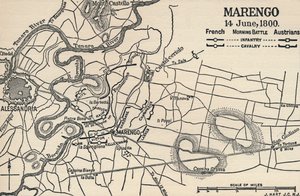 Marengo - 14. juni, 1800 Morning Battle, 1896 av Unbekannt