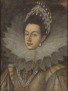 Margaret av Savoy 1589-1655, hertuginne av Mantua og Montferrat, 1600-tallet. av Unbekannt