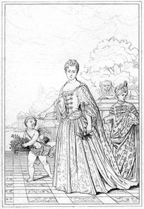 Marie Adelaide av Savoy, hertuginne av Bourgogne, 1600-tallet av Unbekannt