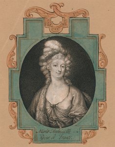 Marie Antoinette, dronning av Frankrike, 1800-tallet. av Unbekannt