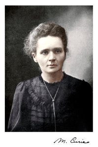 Marie Curie , polskfødt fransk fysiker, 1917 av Unbekannt