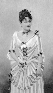 Marie Grisier Montbazon , fransk mezzosopran og skuespillerinne, 1877 av Unbekannt