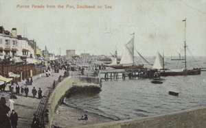Marine Parade, Southend On Sea (fargebilde) av Unbekannt