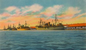Marine Terminal, Barranquilla, ca 1940-tallet av Unbekannt